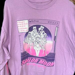Sailor Moon Lavender Graphic Tee
